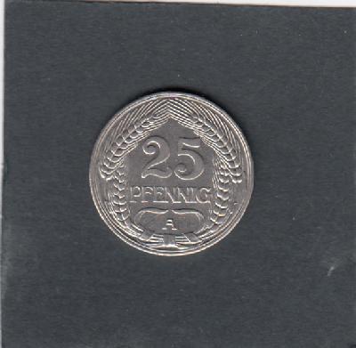 Beschrijving: 25 Pfennig